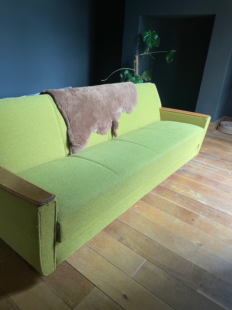 Mid Century Danish Teak Sofa, Mid 20th Century