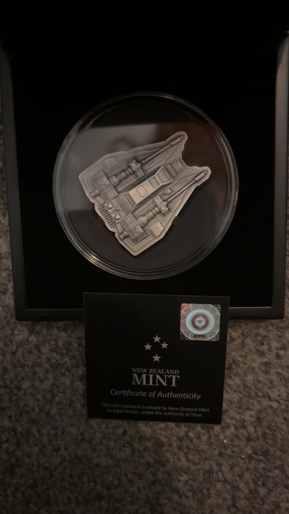 Rare Star Wars Silver Coin 