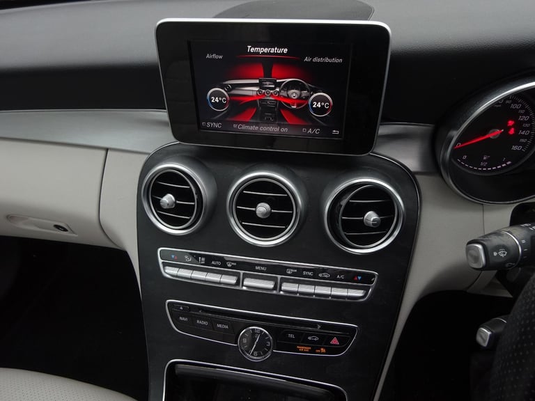 2018 18 REG MERCEDES BENZ C CLASS C200 AMG LINE PREMIUM AUTO DAMAGED SALVAGE