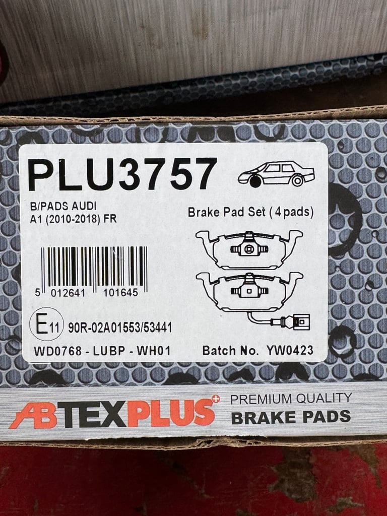 image for Audi brake pads 