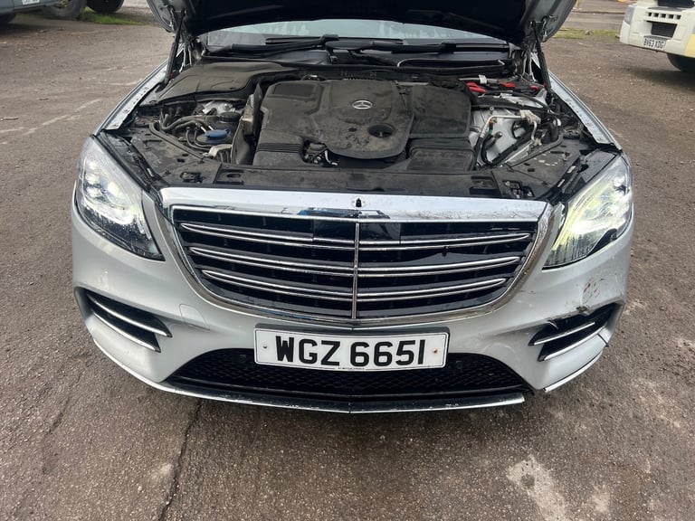 2019 MERCEDES-BENZ S CLASS S350D L AMG LINE PREMIUM 9G-TRONIC DAMAGED SALVAGE