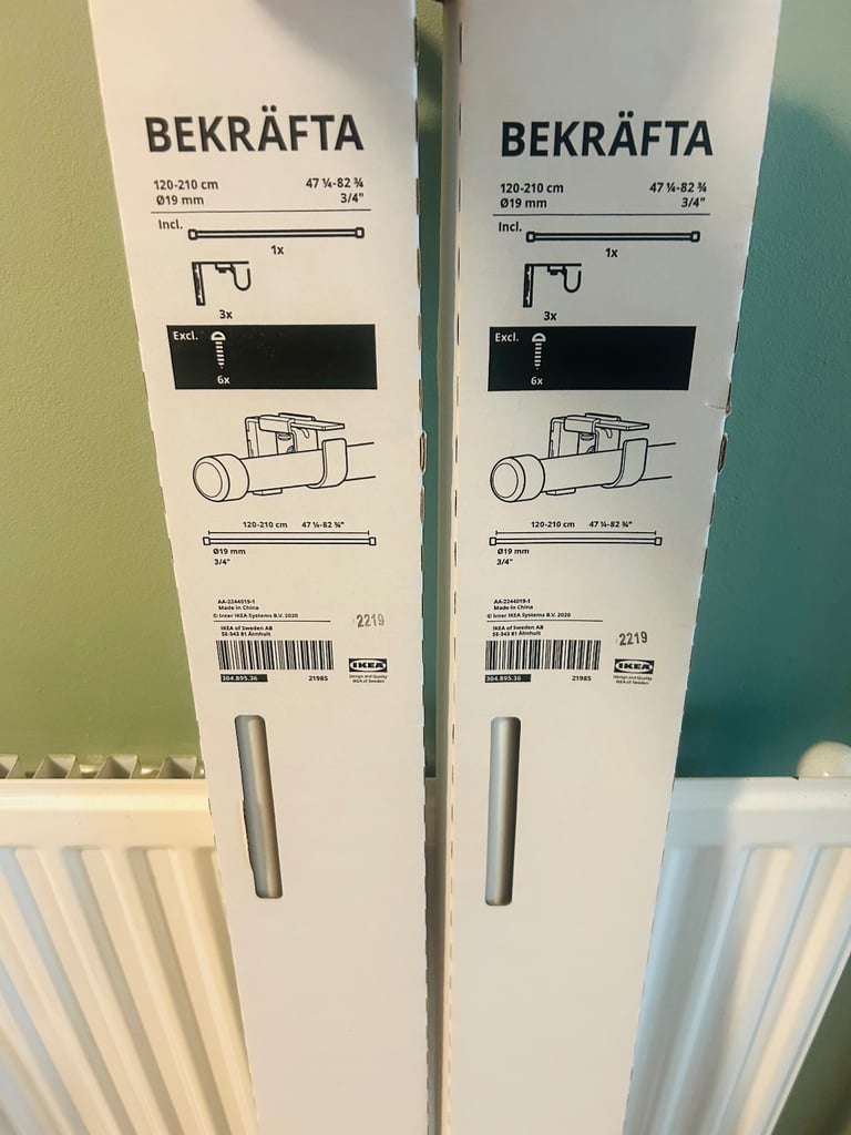 image for Curtain rod set 