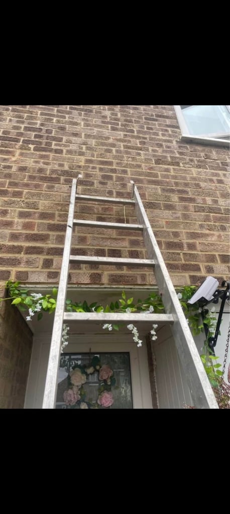 Aluminium ladder around 10ft