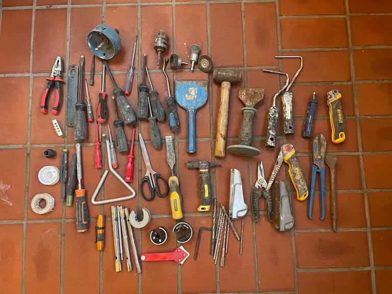 Bundle of builders tools 