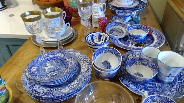 Collection of glass and china including some lovely pieces