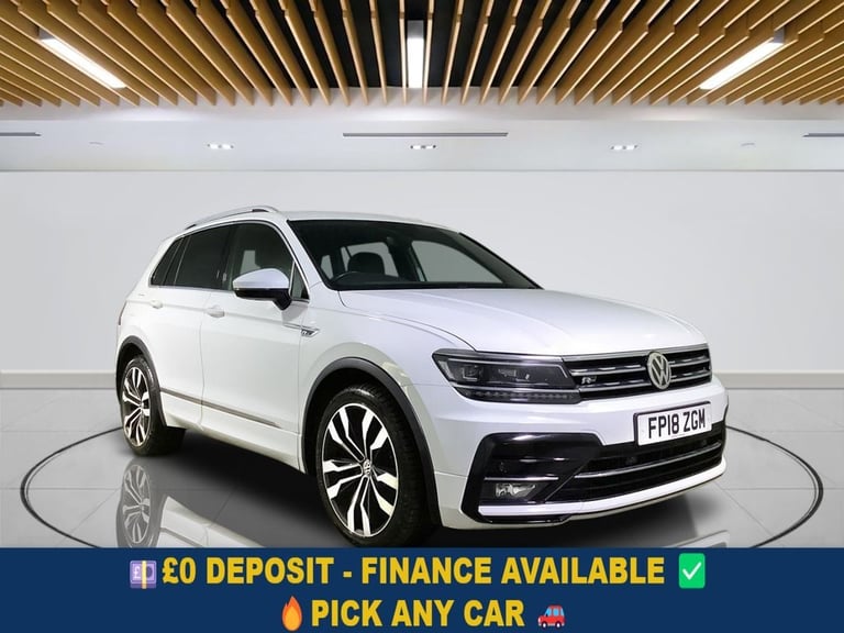 image for 2018 Volkswagen Tiguan 2.0 TDI R-Line SUV 5dr Diesel DSG 4Motion Euro 6 (s/s) (150 ps) ESTATE Die...