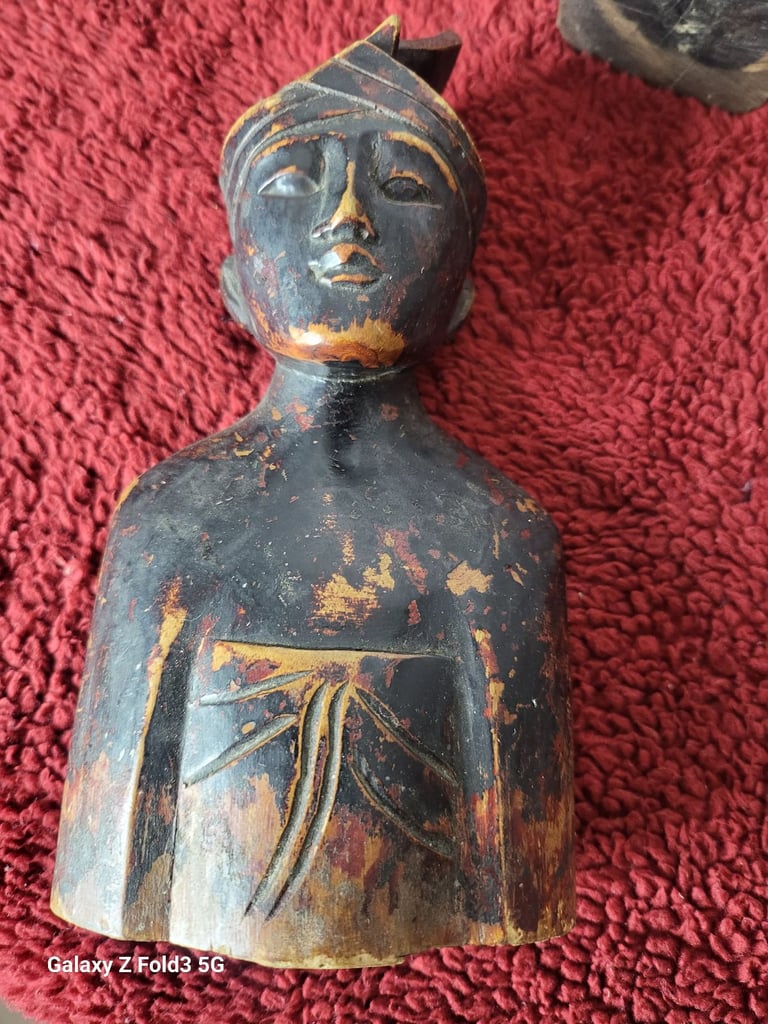 Antique African hand madeStatue collection lot SALE