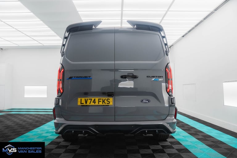 2024 Ford Transit Custom 320 65kWh MS-RT SWB AWD 5dr ELECTRIC AUTO L1 H1 (285bhp) PANEL VAN Elect...