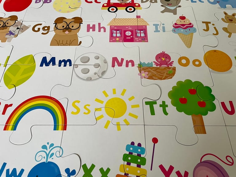 My First Alphabet Jigsaw Puzzle and Book Set