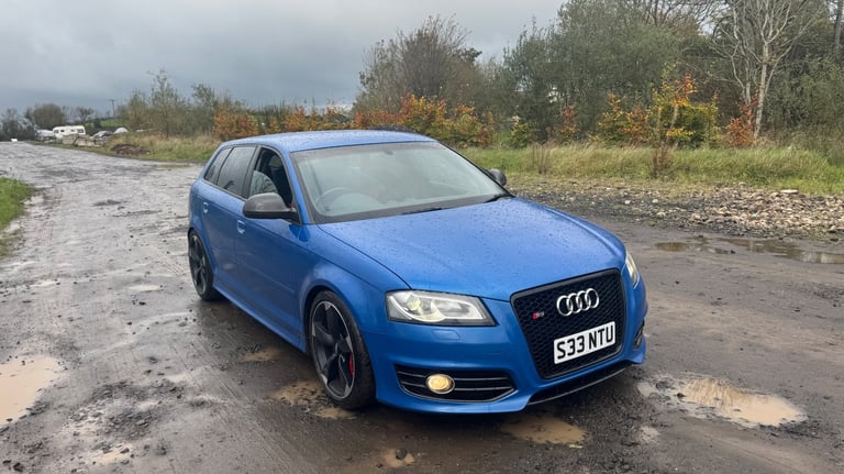 2009 Audi S3 Quattro Rare Sprint Blue FSH 2 Keys Etc