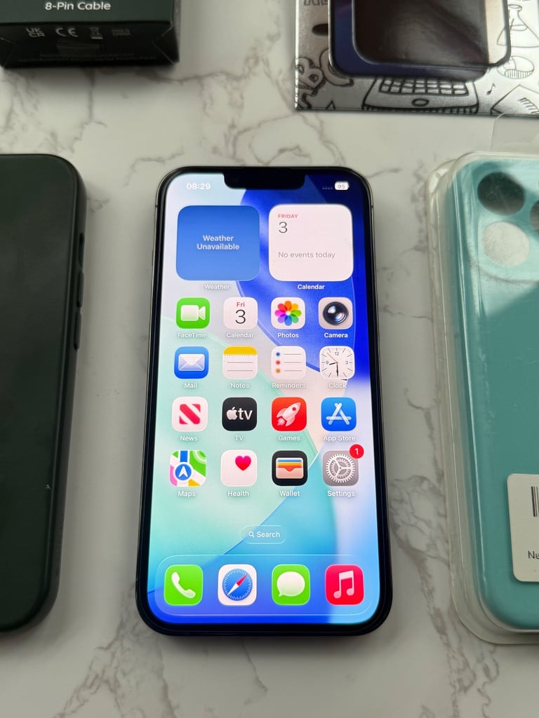 ✅📲IPHONE 13 PRO 128GB UNLOCKED IN ALPINE GREEN WITH NEW CASE