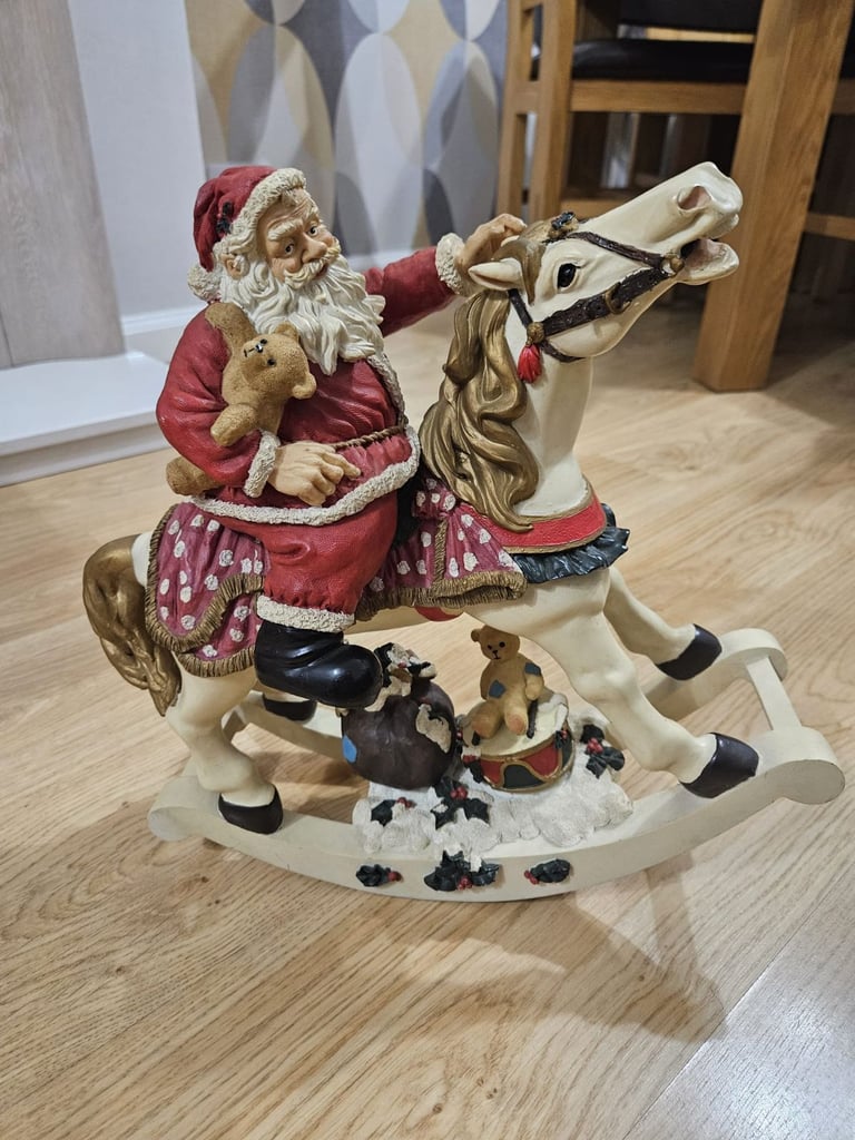 image for Santa on a Rocking horse 