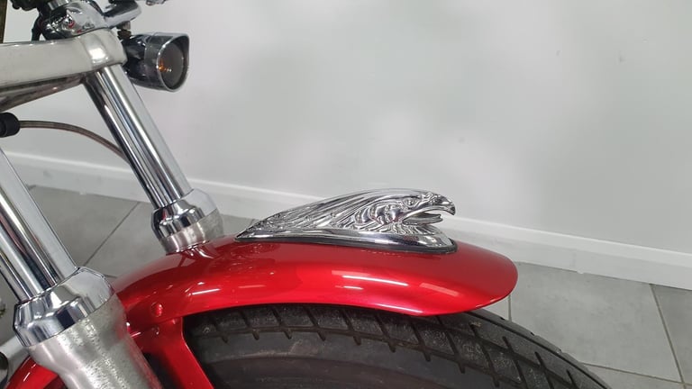Harley-Davidson FXDL Dyna Low Rider, Candy Custom Red, Extensive Accessories 