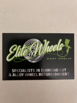 Diamond cut alloy wheel refurbishment wheel straightening