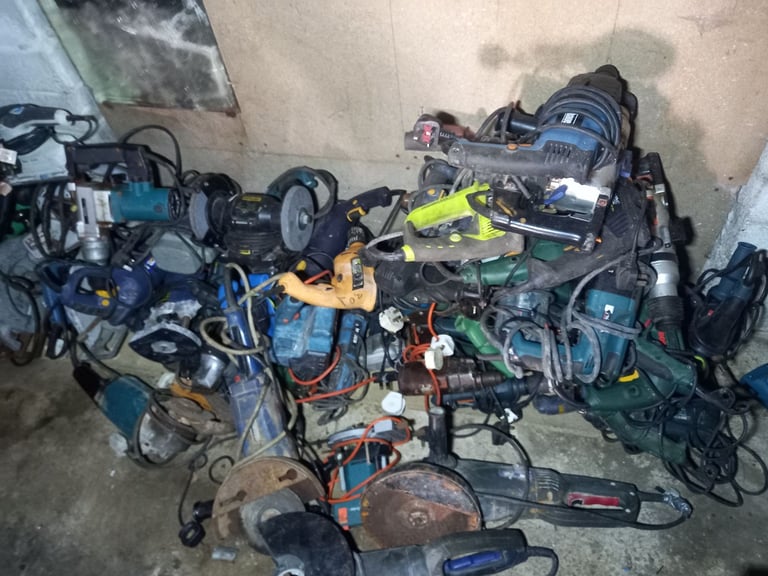 wholesale job lot untested 200 mix model and power tools ready to go or export