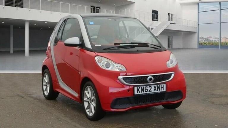 2012 62 Smart ForTwo 1.0 PASSION Red Long MOT Finance Available ULEZ Compliant