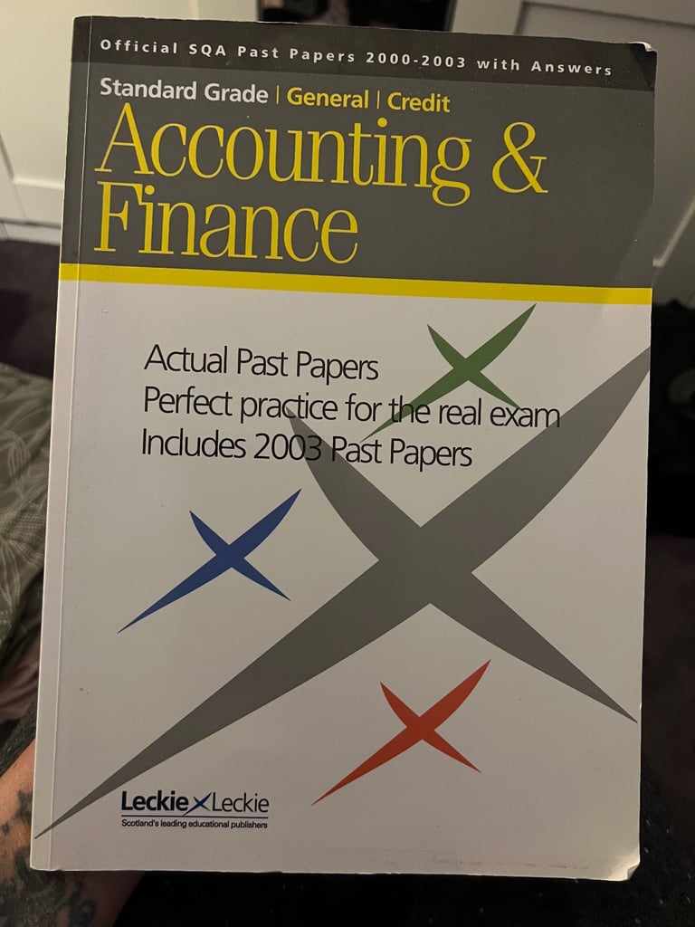 Accounting and Finance Pass Papers Book 