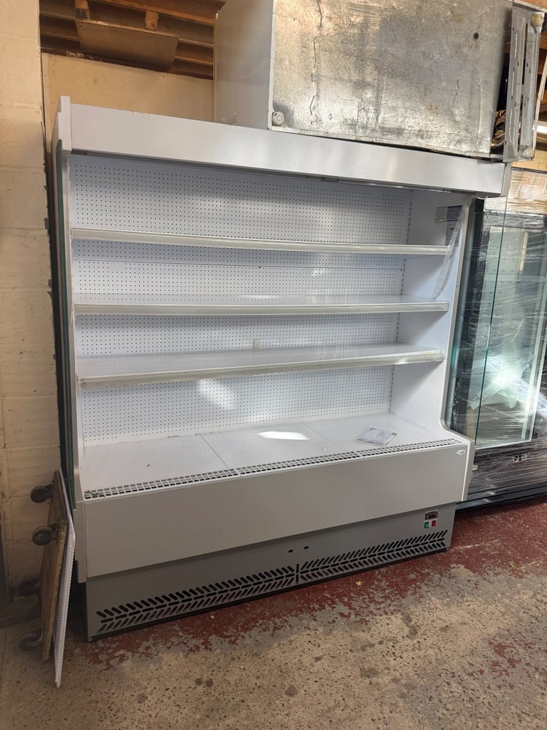 Display fridge open front cafe shop restaurant takeaway like new 