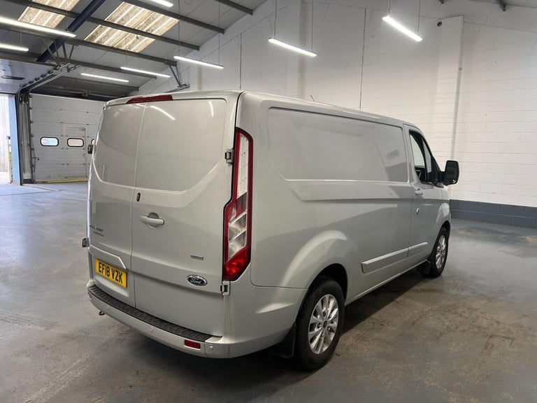 2018 Ford Transit Custom 2.0 280 EcoBlue Limited L1 H1 Euro 6 5dr Panel Van Diesel Manual
