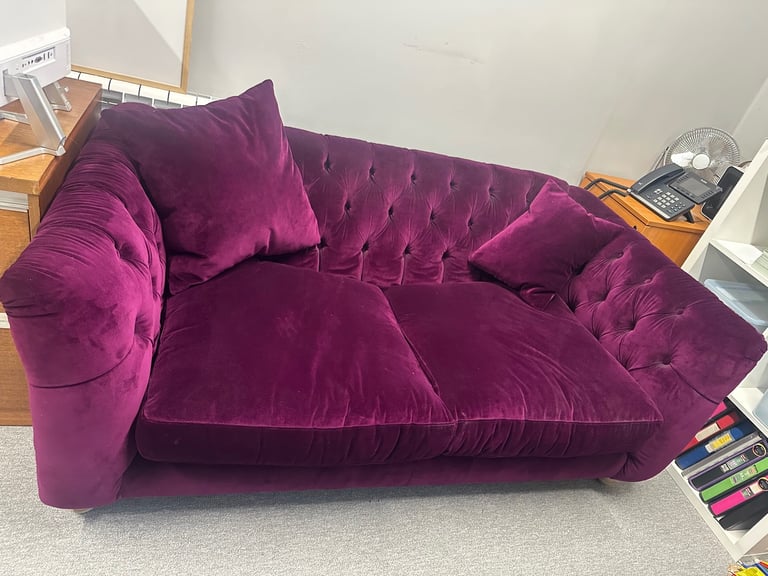 Purple Sofa 