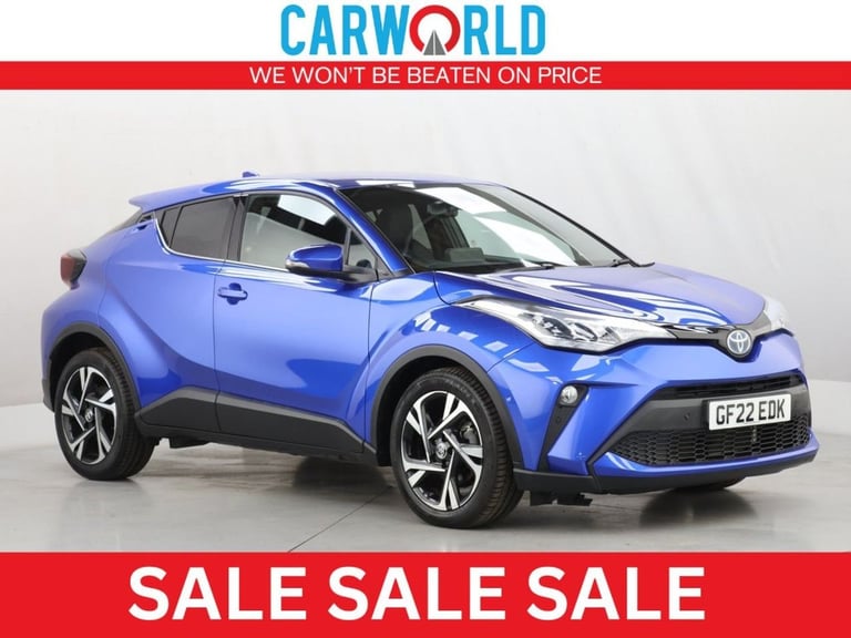 2022 Toyota C-HR 1.8 VVT-h GPF Design SUV 5dr Petrol Hybrid CVT Euro 6 (s/s) (122 ps) HATCHBACK P...