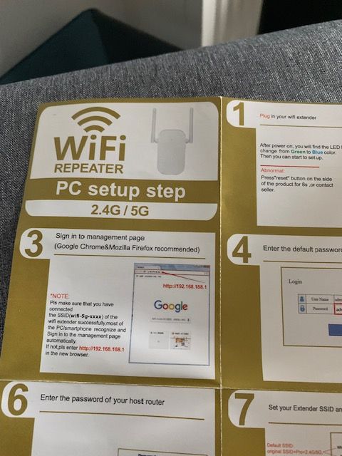 WiFi Extender WiFi Booster