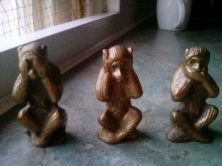 Hear no evil speak no evil see no evil 