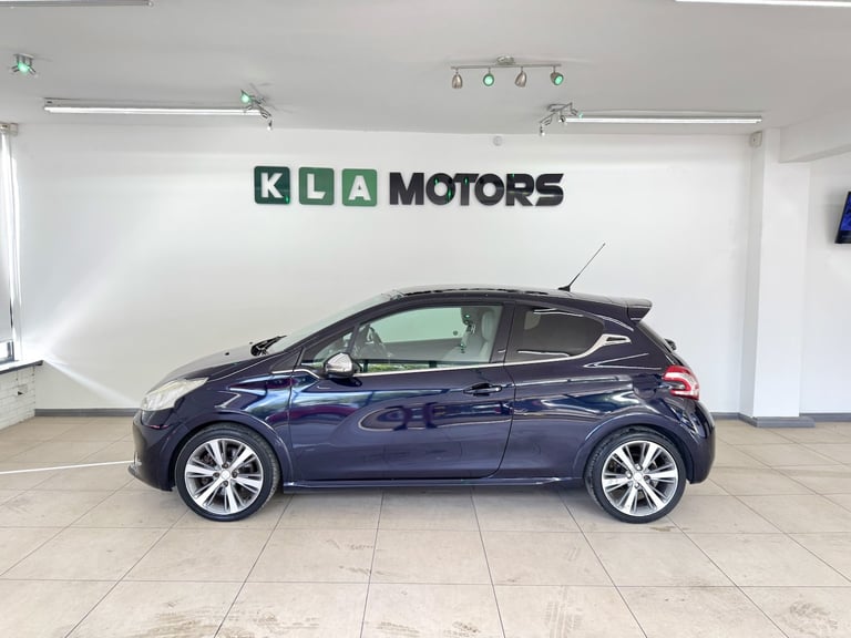 PEUGEOT 208 1.6 THP XY Blue Manual Petrol 2013