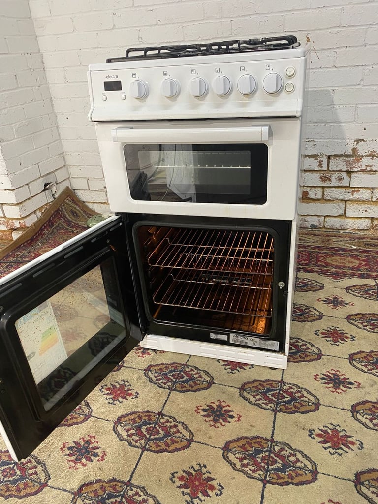 Beautiful 50 CM Electra White Gas Cooker Oven/Grill For Sale