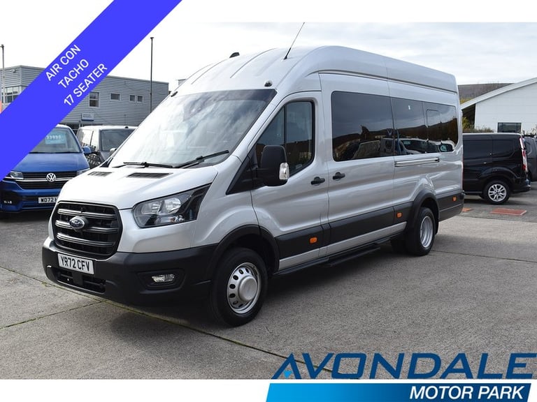 2022 Ford Transit 460 EcoBlue 17 SEATER MINIBUS BIG SCREEN AIR CON TACHO 2.0 5dr Minibus Manu Min...