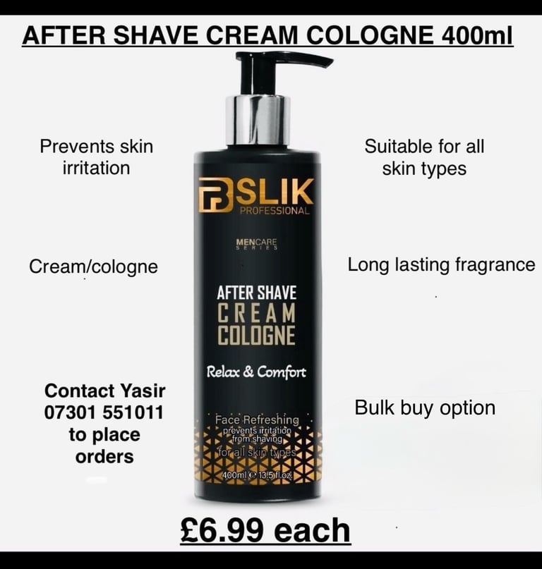 AFTERSHAVE CREAM COLOGNE 400ML