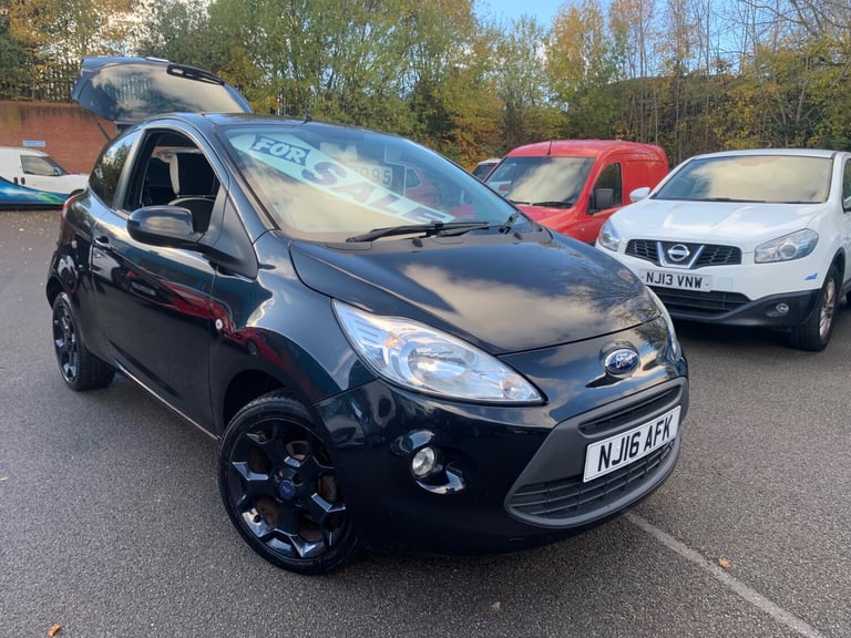 2016 Ford Ka 1.2 Zetec Black Edition 3dr HATCHBACK Petrol Manual