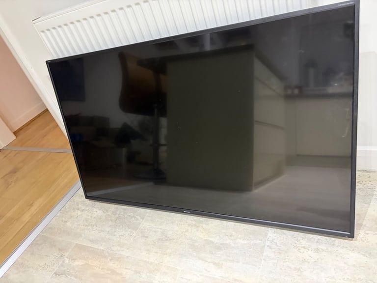 image for Sharp 49inch LED backlit LCD TV with wall bracket and remote