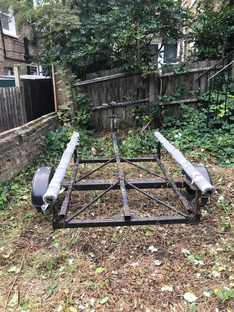 Trailer for rubber dingy or small boat