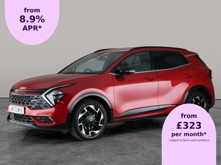 image for 2022 Kia Sportage 1.6 T-GDi 13.8kWh GT-Line SUV 5dr Petrol Plug-in Hybrid Auto AWD Euro 6 (s/ Suv...
