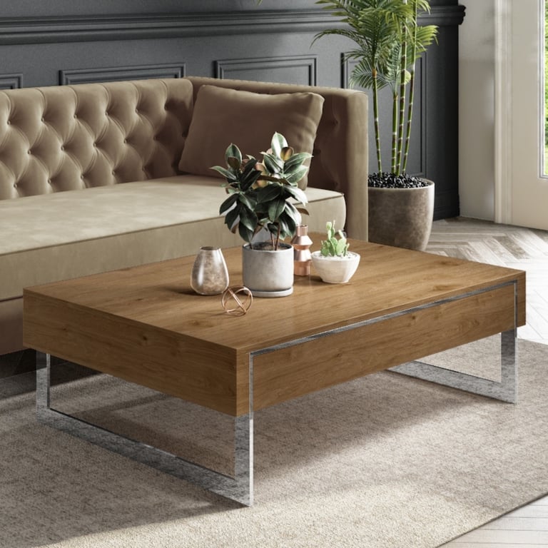 Tiffany Oak Coffee Table  with storage drawer  