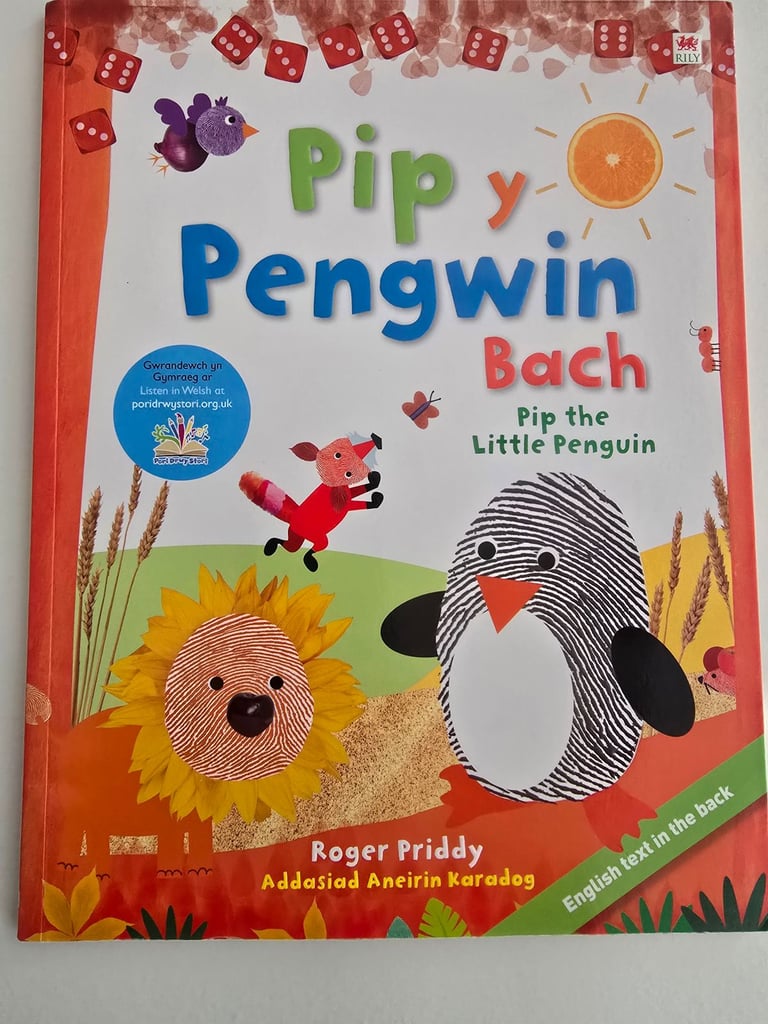 Pip y Pengwin Bach / Pip the Little Penguin – Welsh Bilingual Children’s Book