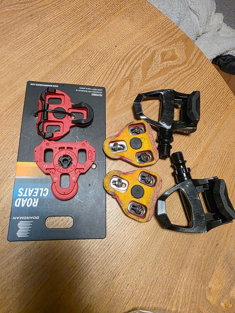 image for Pedals and cleats