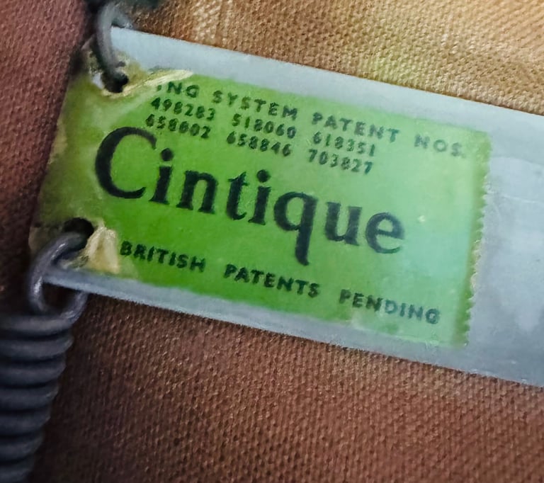 Original Mid 20th Century Cintique Armchair 