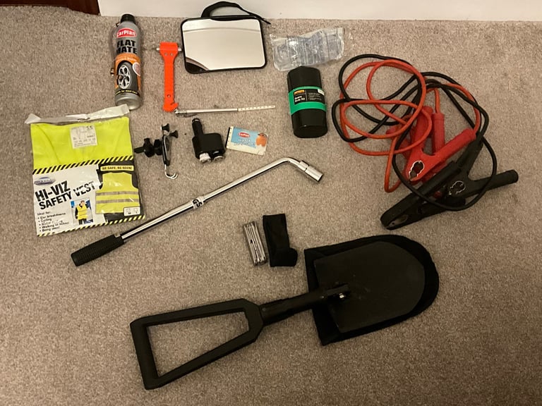 Car Emergency & Tool Kit – Full Set – £22 (House Clearance)