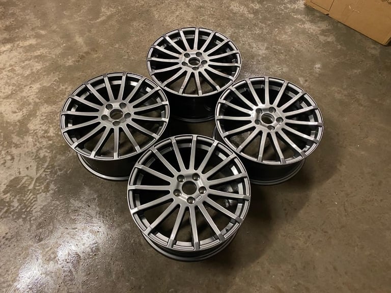 18" Inch ford focus Multi Spoke style Alloy wheels mondeo connect van volvo models 5x108