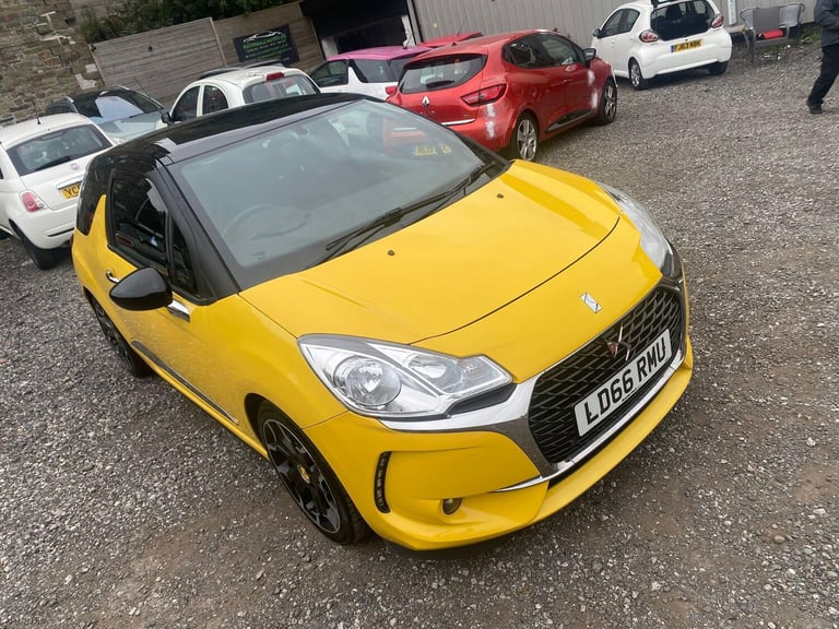 2016 DS Automobiles DS 3 1.2 PureTech Elegance Euro 6 (s/s) 3dr HATCHBACK Petrol Manual