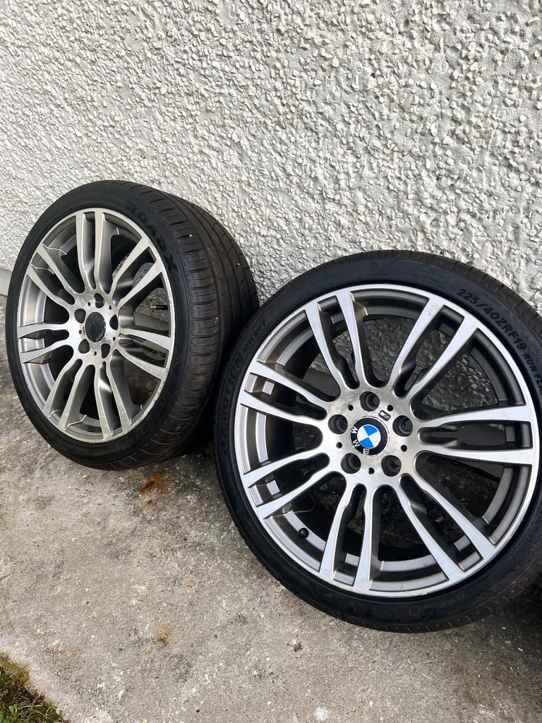 19” bmw m-sport alloys & tyres