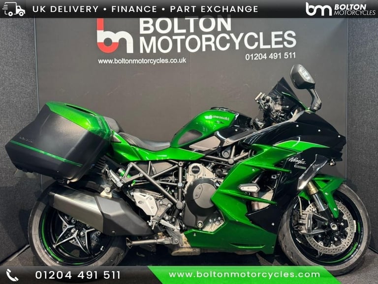image for Kawasaki Ninja H2 SX SE Tourer Motorcycle Green