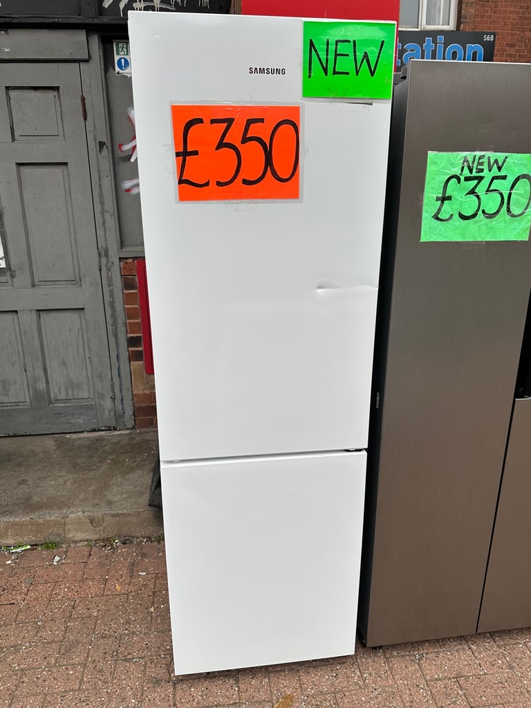 NEW/GRADED TALL WHITE SAMSUNG FRIDGE FREEZER 