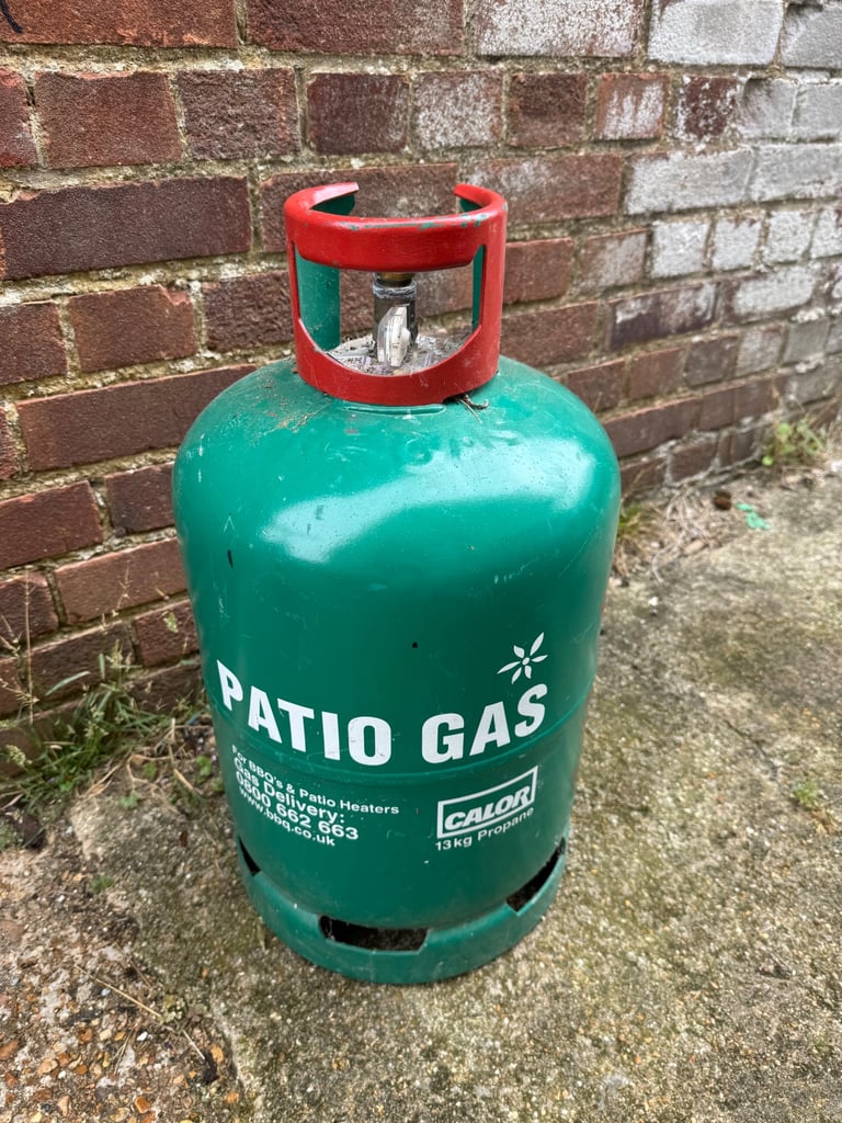 image for 13kg propane Patio gas full cylinder  BBQ heater £25