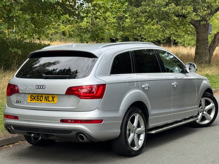 AUDI Q7 3.0 TDI QUATTRO S-LINE 7 SEATER~8 SPEED AUTOMATIC~LOW MILES