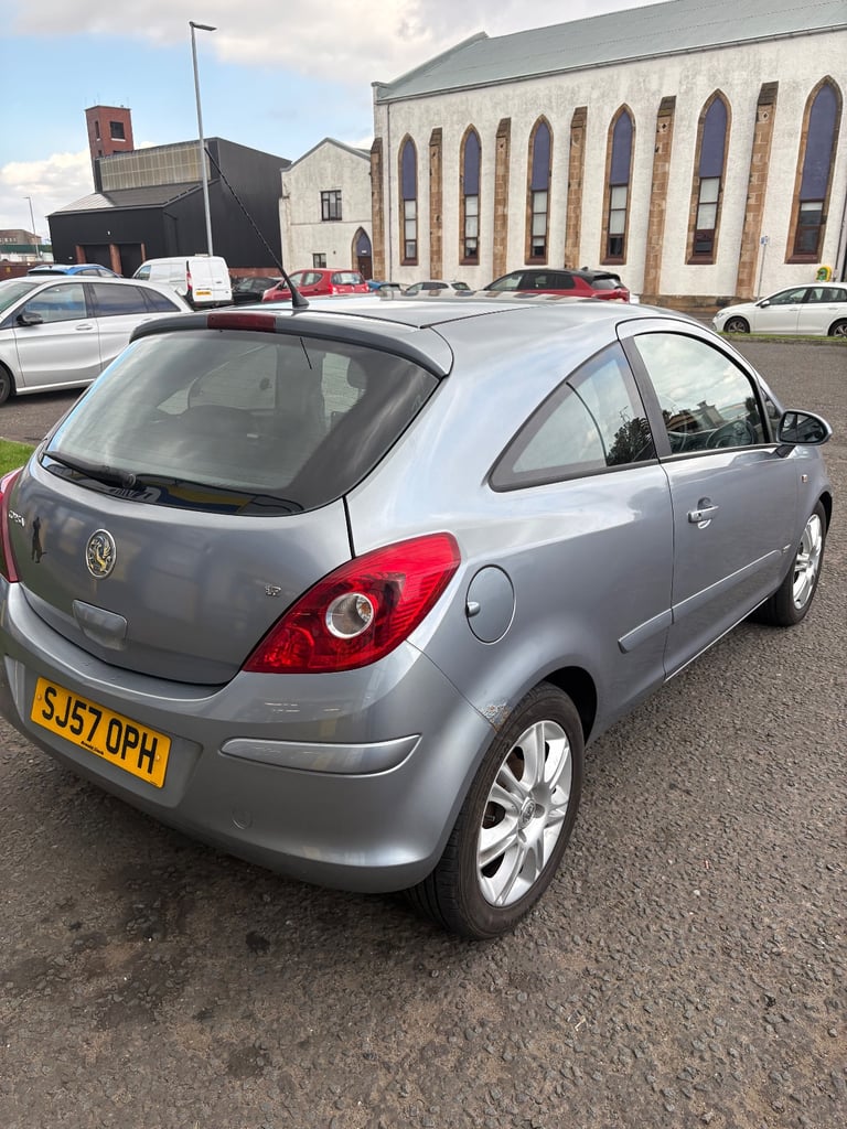 Cheap Vauxhall, CORSA, Hatchback, 57 Plate, Manual, 1229 (cc),3 doors for sale in Gourock, Renfrewshire