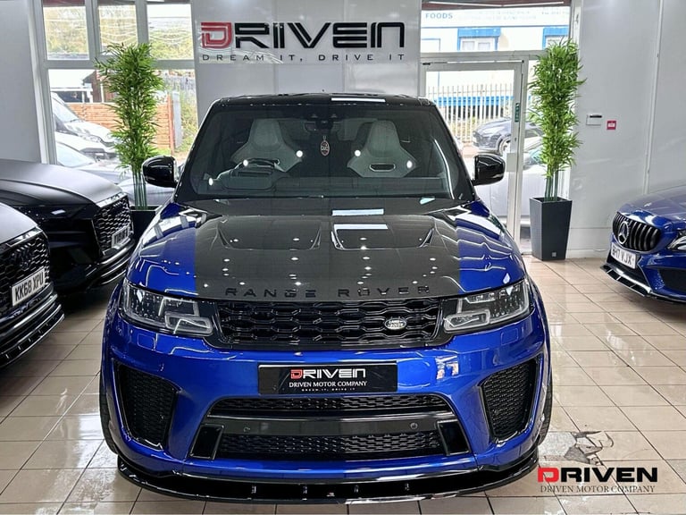 20K EXTRAS! RANGE ROVER SPORT SVR + CARBON + 23 URBAN ALLOYS + FREE DELIVERY!