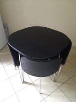 Space saver table and chairs